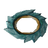 Crystal chakram