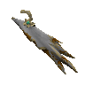 Gilded shoulder cape