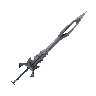 White 2h sword