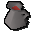 Half full wine jug