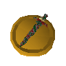 Black Giftwrapped Longsword Token