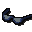 Half-moon spectacles (blue)
