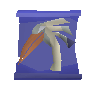 Ibis scroll (Fish Rain)