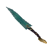 Off-hand crystal dagger