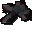 Black dragonhide vambraces