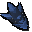 Blue dragonhide shield