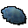 Blue blubber jellyfish