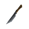 Off-hand steel knife