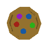 Contact juggling resting token