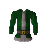 Santa costume top