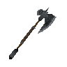 Steel halberd