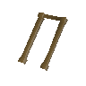 Teak frame