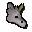 White unicorn mask