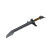 Steel off hand scimitar