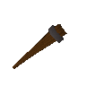 Unlit torch