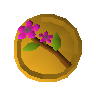Cherry blossom wand token