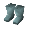 Turquoise boots