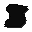 Strip of black cloth