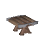 Oak small table