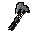 Steel off hand battleaxe