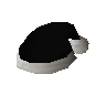 Black Santa hat