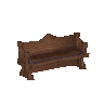Mahogany bench