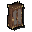 Mahogany gilded armour case