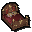 Mahogany gilded bed