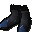 Blue dragonhide boots