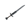 Steel off hand longsword