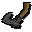 Off-hand iron throwing axe