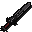 Black longsword