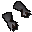Steel gauntlets