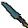 Off-hand crystal dagger