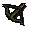 Off-hand black crossbow