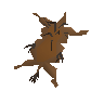 Tatty larupia fur