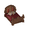 Mahogany bed
