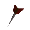 Off-hand steel dart