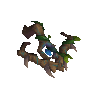 Off-hand Blightbound crossbow