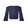 Blue robe top