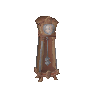 Teak clock