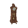 Mahogany clock