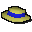 Blue boater