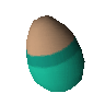 Smooth Easter egg