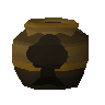 Decorated woodcutting urn (nr)
