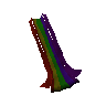 Rainbow cape