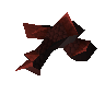 Red dragonhide vambraces