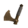 Off-hand bronze throwing axe