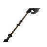 Iron halberd
