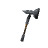 Steel off hand warhammer